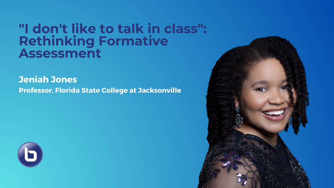 "I don't like to talk in class": Rethinking Formative Assessment